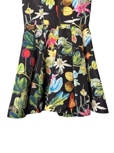 Camilla & Marc Cosmic Gardens Revival Dress Womens Size 4 Floral Mini Coquette - Picture 6 of 12