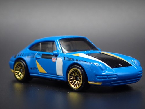 1994-1998 Porsche 911 Carrera 993 Blue 1:64 Scale Diorama Diecast Modelo Coche - Imagen 4 de 8