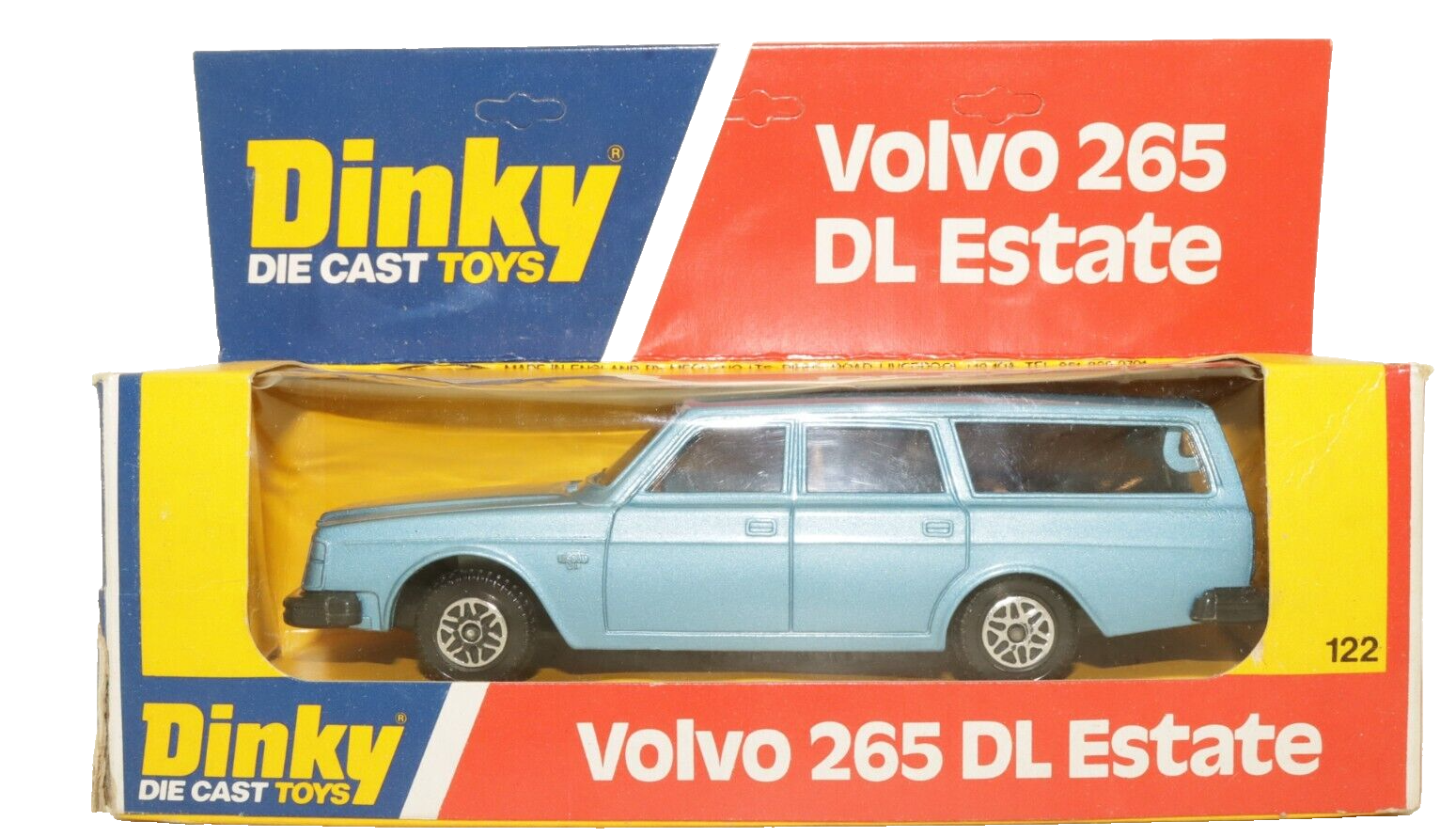 Dinky Toys No 122 Volvo 265 DL Estate Meccano Ltd Made In England Boxed