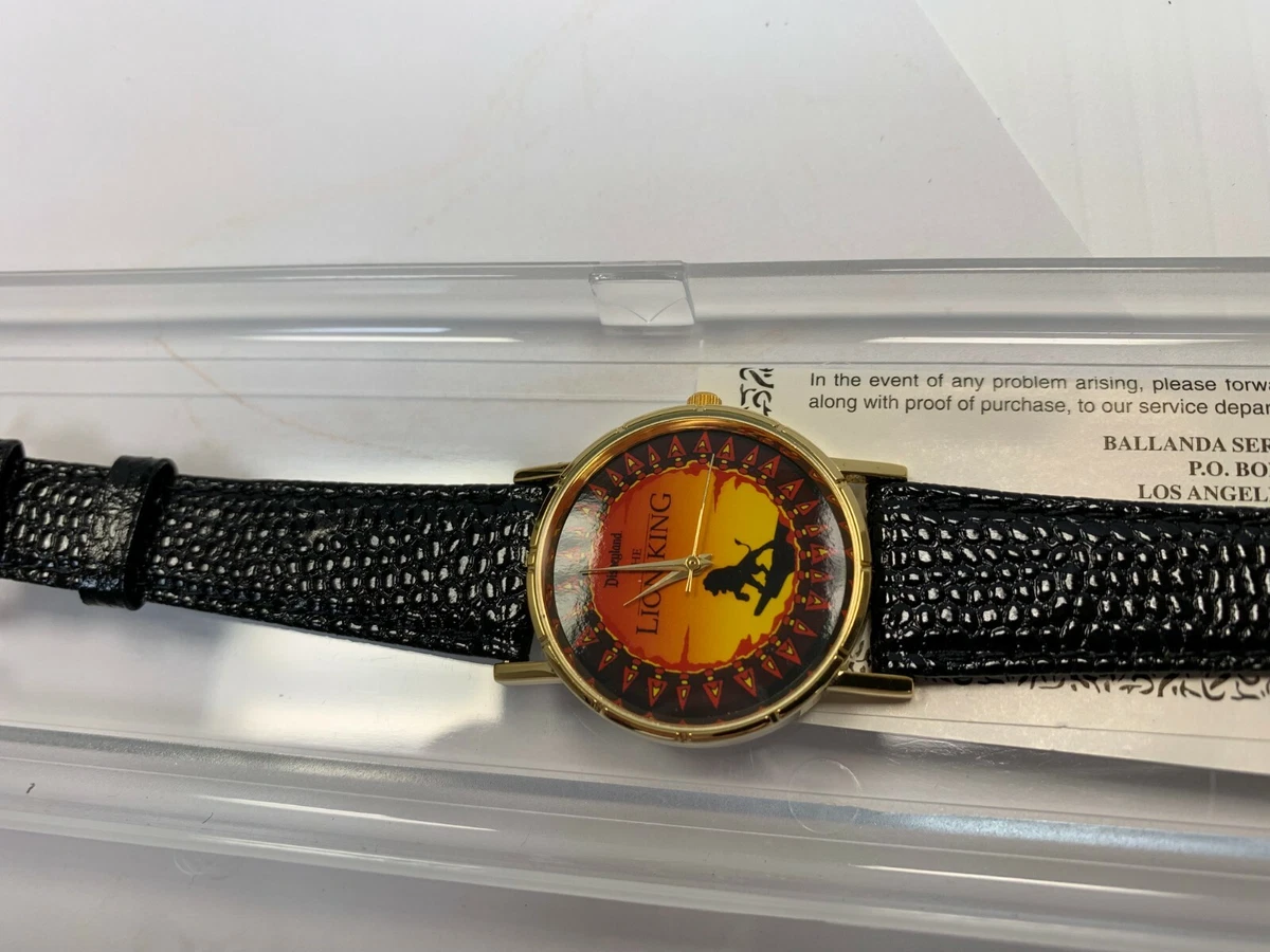 Disney s The Lion King Watch by Ballanda 1990s NIB 2 Free S H
