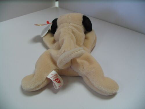 Ty Beanie Babies 1996 Pugsly the Pug - Retired Limited Production - Picture 4 of 8