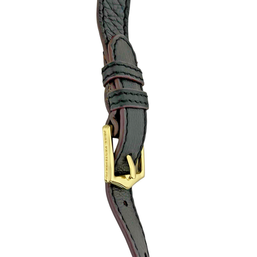 Aimee Kestenberg Black Pebbled Leather Car Go Shoulder Strap Adjustable New - Picture 3 of 6