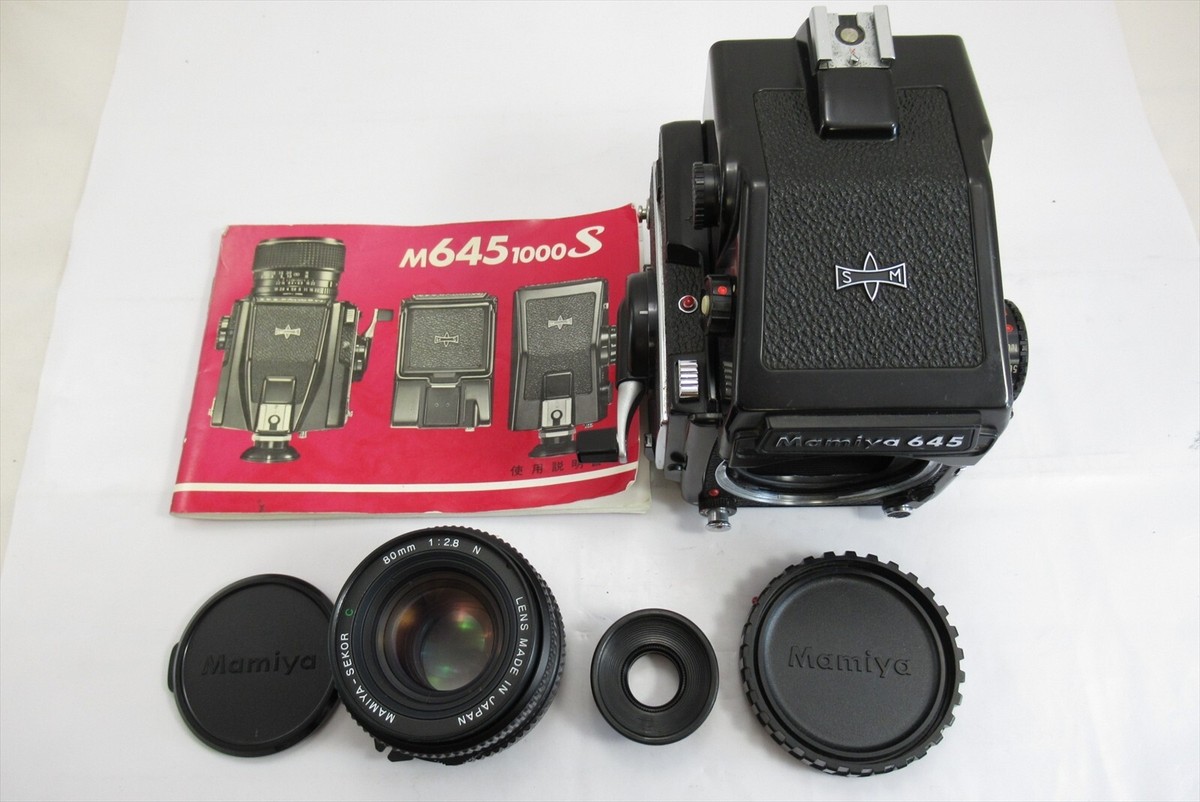 EXC+++!!】Mamiya M645 1000S Film Camera w/ sekor C 80mm f