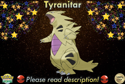  Kotone Yasue's Shiny Tyranitar EVENT Sword Shield HOME + others ( Legal)