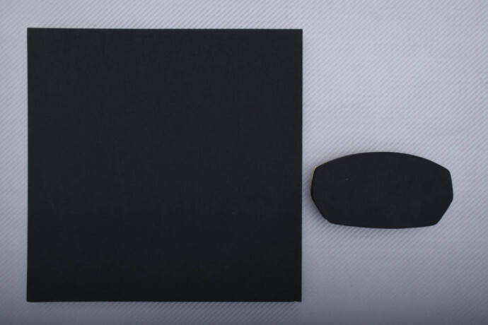 Coussin d'assise en mousse polyuréthane découpable de 20 mm pour chaise