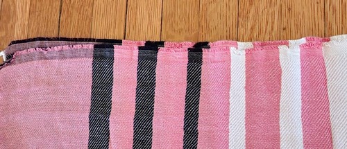 Victoria's Secret Pink Striped Beach Blanket Throw 2017 - Picture 4 of 8