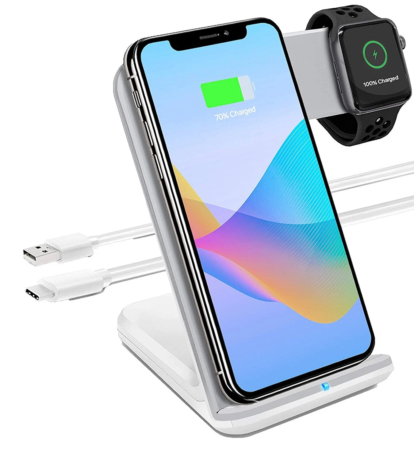 Muelles de Carga teléfono celular Qi para Samsung Galaxy S7 Edge