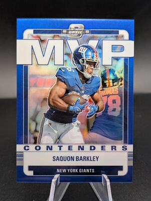 SAQUON BARKLEY #MVP-24 /99 2022 PANINI CONTENDERS OPTIC GIANTS