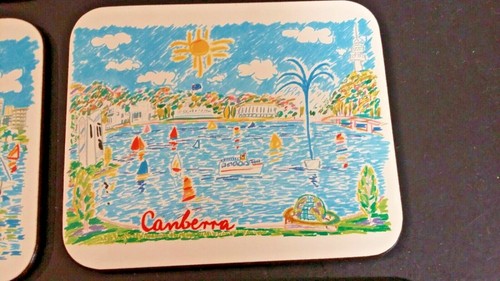 Jason coasters Australian Cities by Ken Done set of 6 - Picture 5 of 10