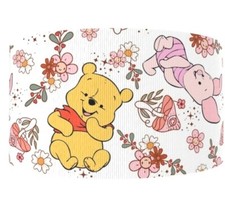 1 inch 1 yard Pooh friends cartoon Printed Grosgrain craft Ribbon 1218799