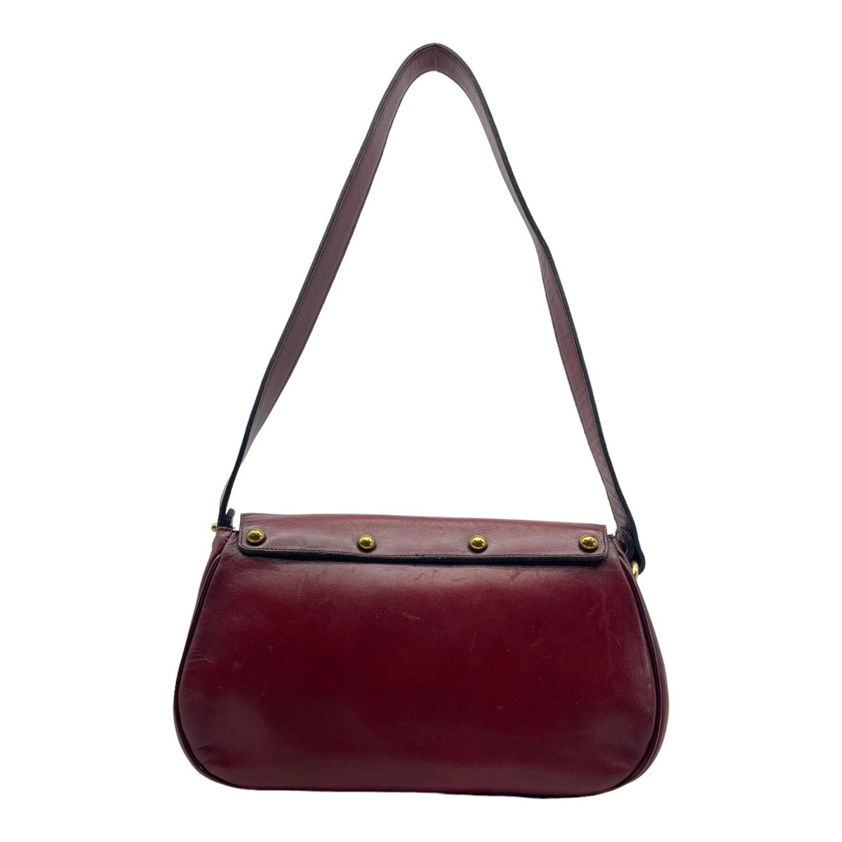 Vintage 70s ETIENNE AIGNER Handmade Leather Handbag Shoulder Bag OXBLOOD RARE. il_fullxfull.5062939159_1m64.jpg main image 2