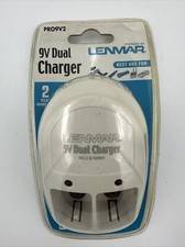 Lenmar PRO9V2 2 Station 9V NiMh Battery AC Charger