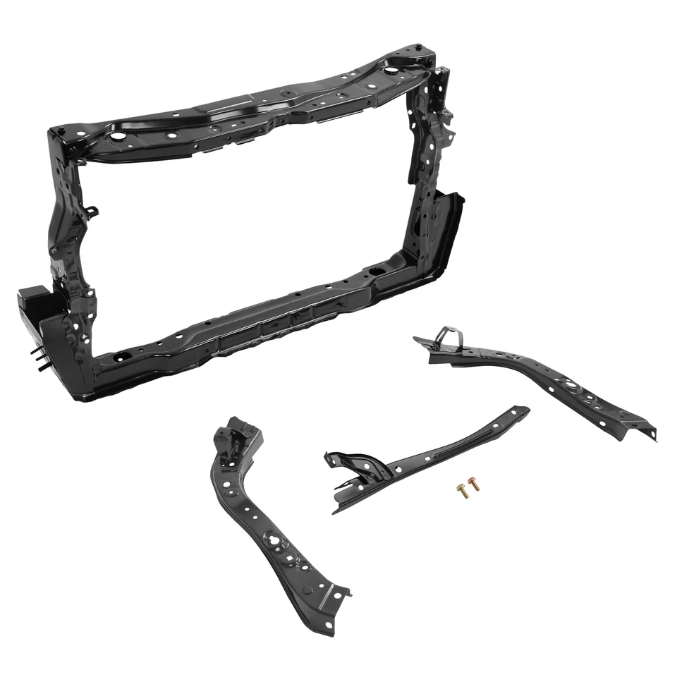 Conjunto de soporte de radiador negro para Toyota Camry 2015-2017 acero #5321006150 Foto 4 de 4
