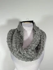 Modena Ring Infinity Scarf Grey Colored 