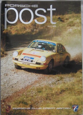 Porsche Post magazine March 2003 Issue 189