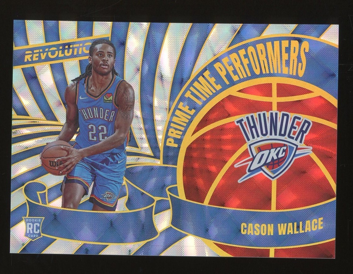 #3 2023-24 Revolution Prime Time Performers #25 Cason Wallace RC SSP CASE HIT