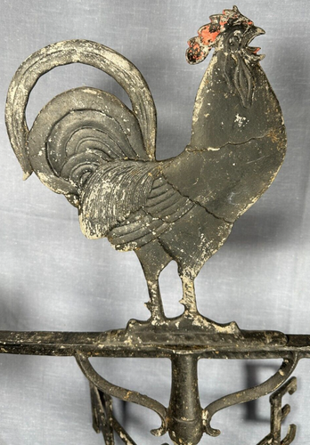 1940's Vintage American Rooster Weathervane - 100% Authentic & Complete - Picture 2 of 5