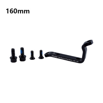 Adaptateur Frein à Disque 160 Mm Post-montage à Plat - Convertisseur Pour Vélo Route/VTT, En Alliage Aluminium, Avec 4 Vis - 3