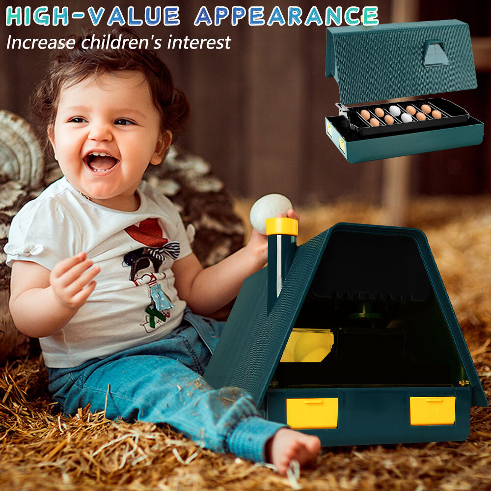 For 10 Digital Egg Incubator Hatcher Automatic Egg Turning Temperature Control