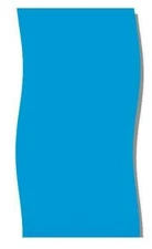 11x18'6x48/52 Overlap Liner Perma 25 - Plain Blue