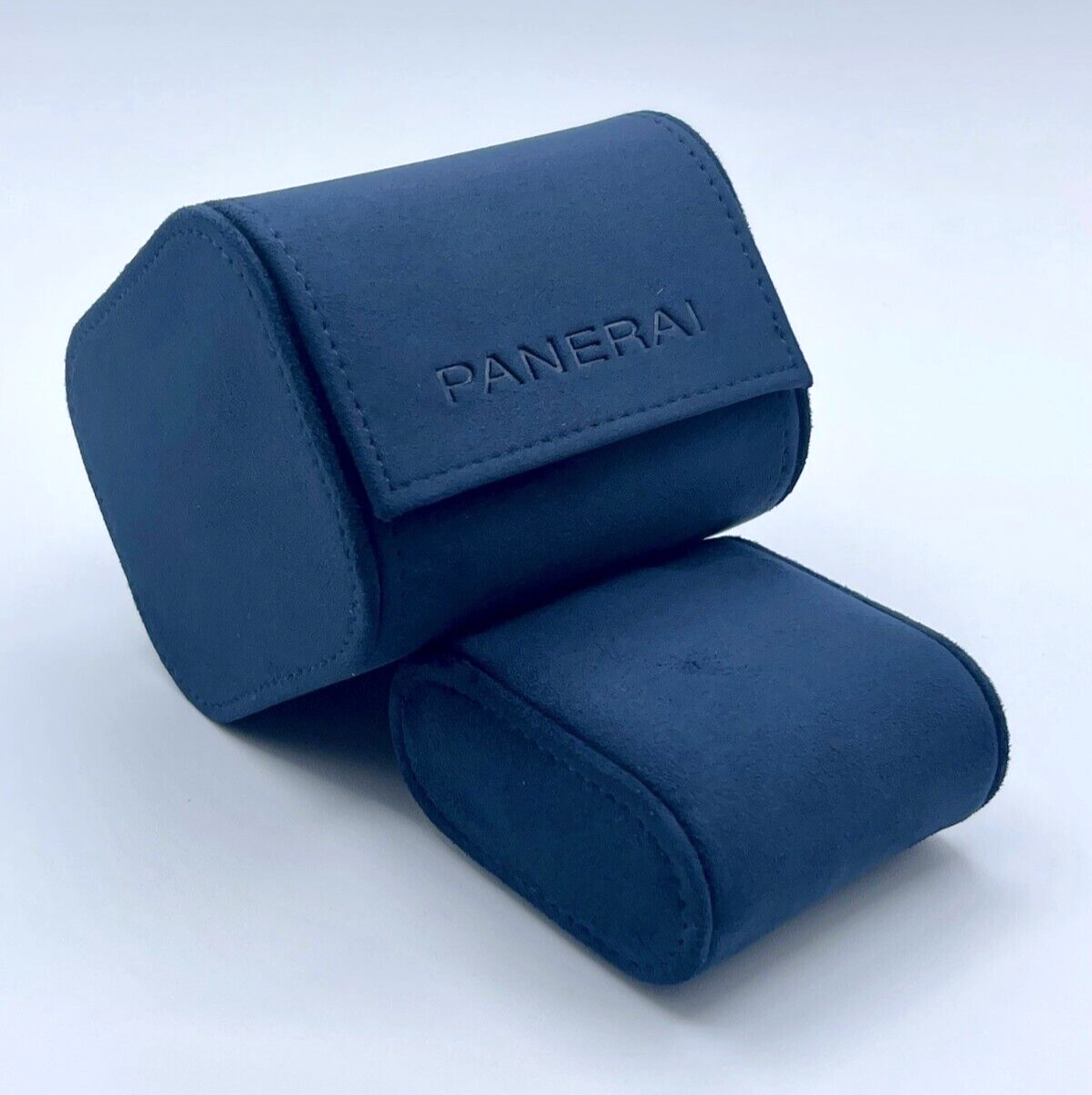 Panerai Luminor Radiomir Watch Travel Box Blue Velvet