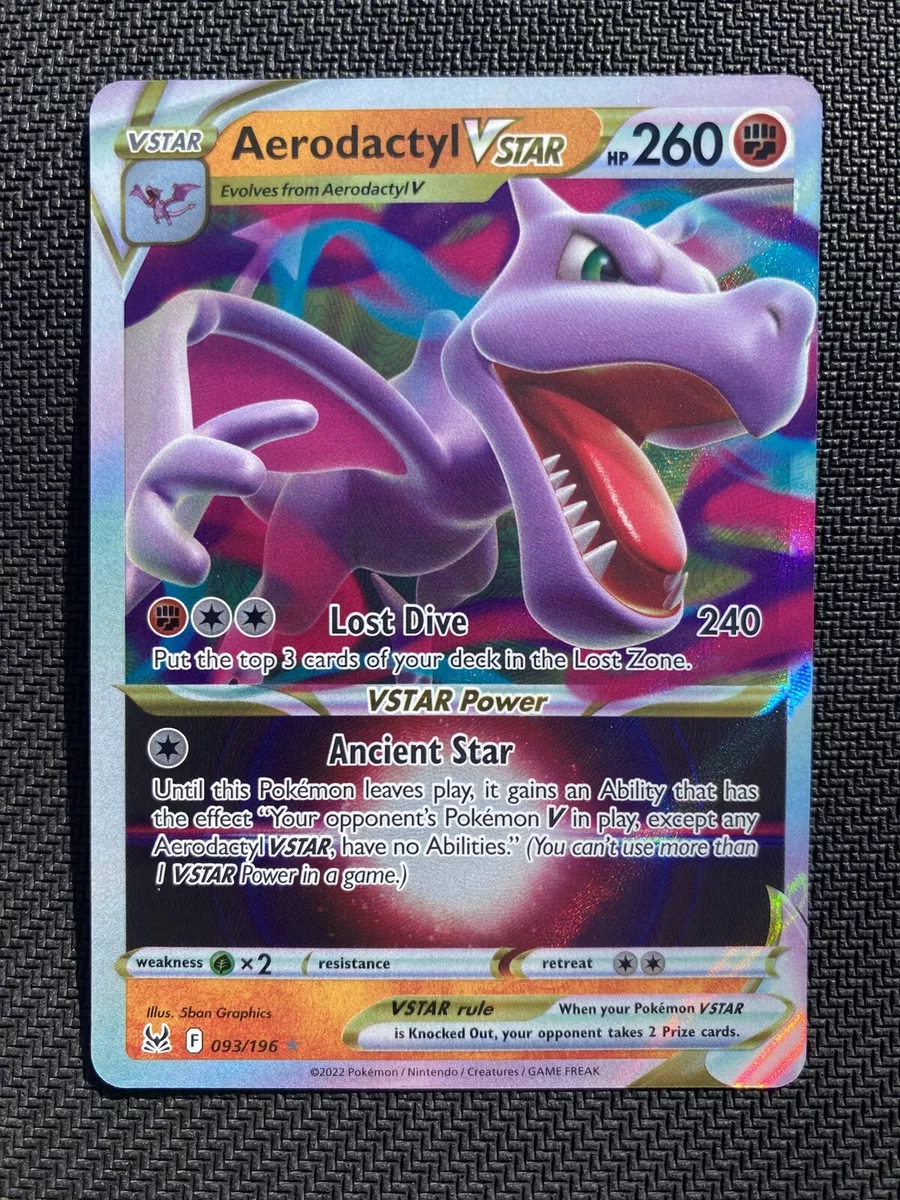 Aerodactyl-v Astro (093/196) - Original + Brindes