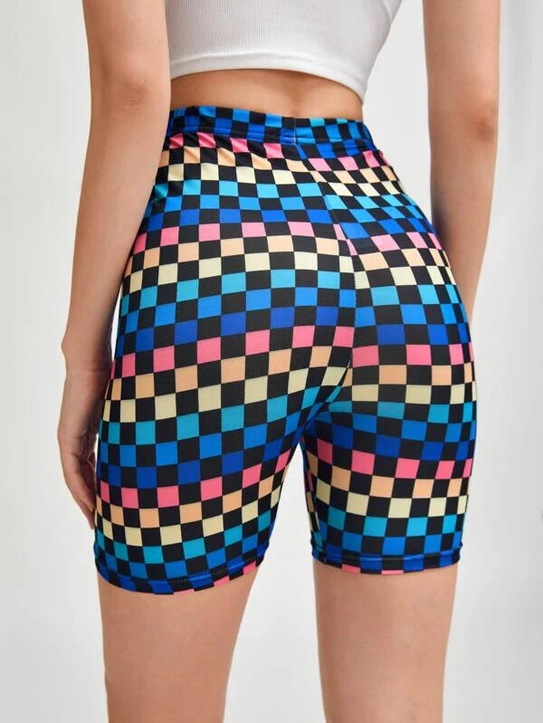 Biker sales shorts romwe
