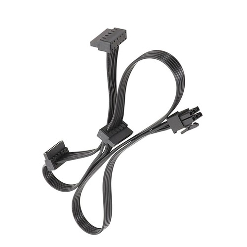 6Pin to SATAX3 Power Cable for Corsair RM RMX Models Modulars Replacements - Picture 2 of 7