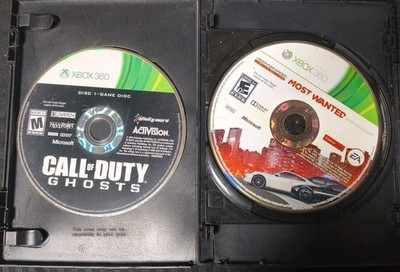 Xbox 360 4 Game Combo/ Mk Komplete Edition/Nfs Most Wanted/Cod Ghost/Sonic Gen.