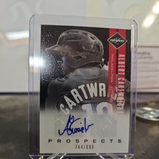 2012 Limited Prospects #19 Albert Cartwright RC Rookie AUTO #744/899 PHILLIES