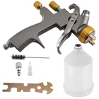 Air Paint Gun for Wall Projects 1.8mm Nozzle Lightweight 600ml Container