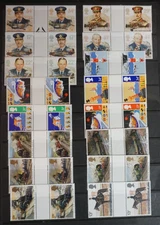 Great Britain gutter pairs MNH stamps