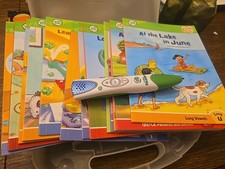 Leap Frog TAG Pen Reader  14 Books Bundle  Case Child Learn Leap Pad