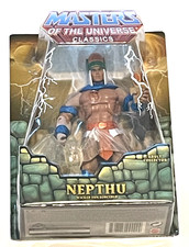 Masters Of The Universe Classics Nepthu Figure Sealed Card MOTU