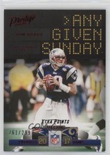 2021 Panini Prestige Any Given Sunday Xtra Points Red 261/299 Tom Brady n0c