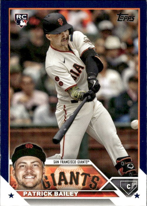 2023 Topps Update #US8 Patrick Bailey Royal Blue