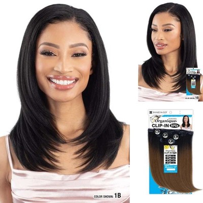Shake-N-Go Organique MasterMix 9PCS Clip-In Hair Extensions - Yaky Bounce 12''