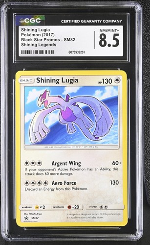 Shining Lugia graded CGC 8.5 for sale on eBay