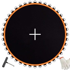 JumpTastic Replacement Trampoline Mat Fits14FT Trampoline Frame with 72 Pcs V...