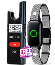 Collar Electrico Choque De Entrenamiento Para Perros Con Control Remoto 3300ft