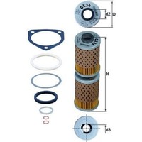 Knecht Ox 36D ÖLfilter FüR Bmw R 100 R 80