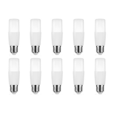 Modee E27 LED Stablampe 7,9W 700lm 6000K Tageslichtweiß 10 Stück