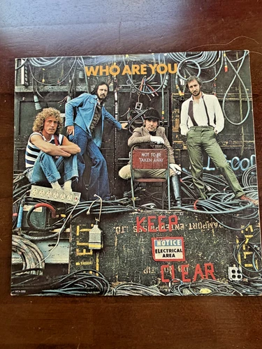 The Who Who Are You Vinyl LP  1978 MCA-3050 MCA1511 Vintage Record