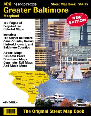 #ad Baltimore MD Greater Atlas Adc paperback Very Good $38.87