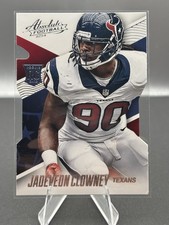 Panini 2014 Absolute Football Jadeveon Clowney Texans Rookie Card #143. rookie card picture