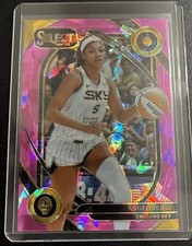 2025 WNBA Select Angel Reese Pink Ice Courtside #218 Chicago Sky/Atlanta Dream