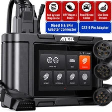 ANCEL HD3400 PRO HEAVY DUTY TRUCK SCANNER OBD2 DIAGNOSTIC TOOL DPF ALL SYSTEM