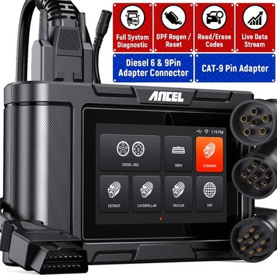 Heavy Duty Truck Scanner Diagnostic Tool DPF For Cummins Paccar Volvo CAT Hino