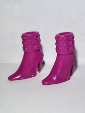 MATTEL Barbie Doll Shoes Fashionistas Fashion Fever Pink High Heel Lace