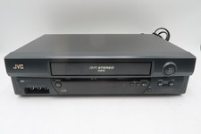 JVC HR-A591U VCR 4-Head Hi-Fi Stereo VHS Recorder Player Tested Works No Remote